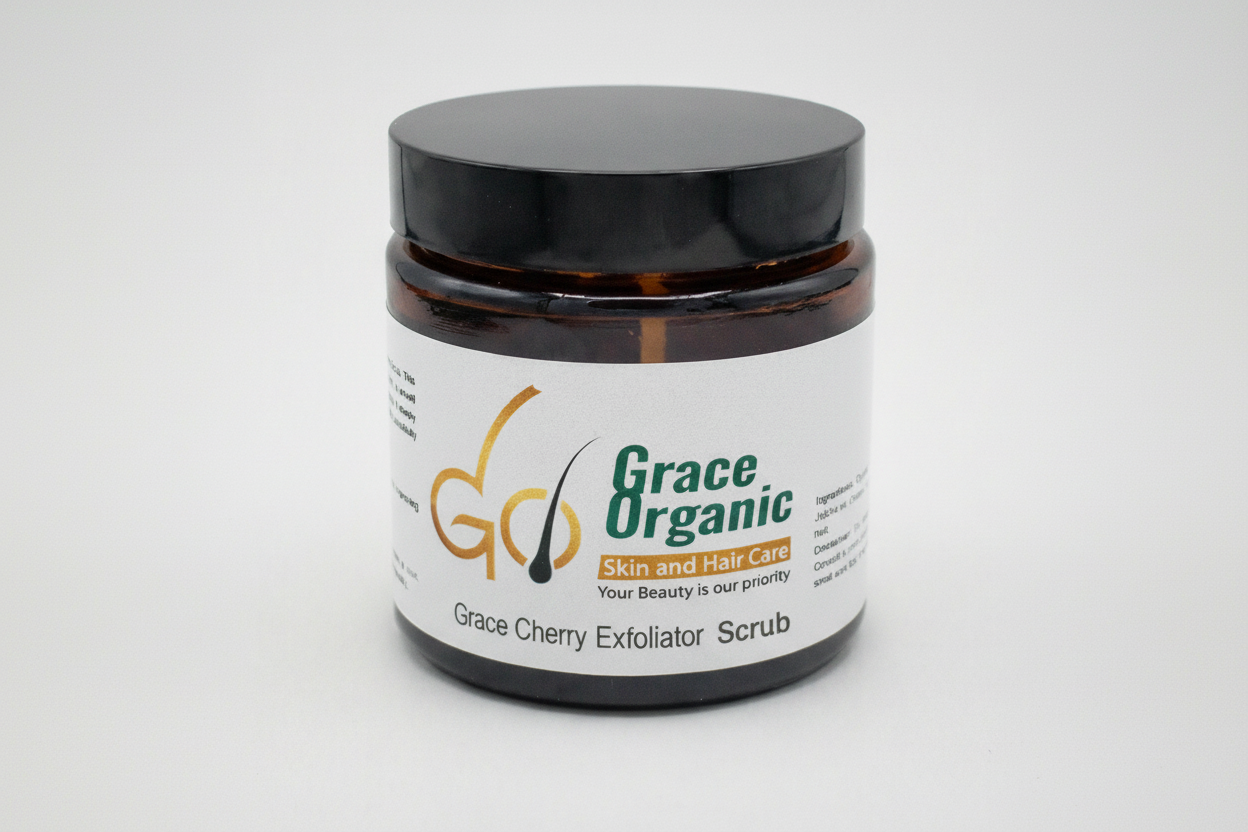 Grace Cherry Exfoliator Scrub 4oz