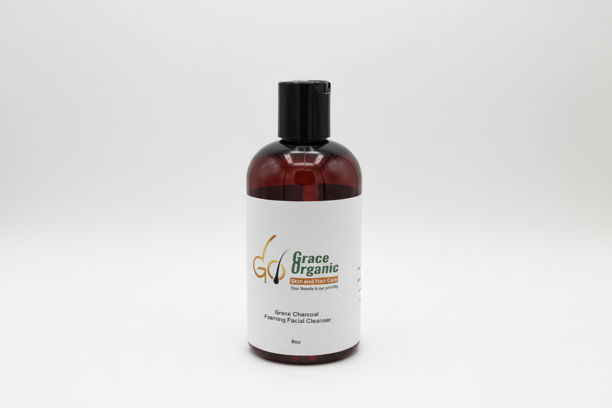 Charcoal Foaming Facial Cleanser 8oz